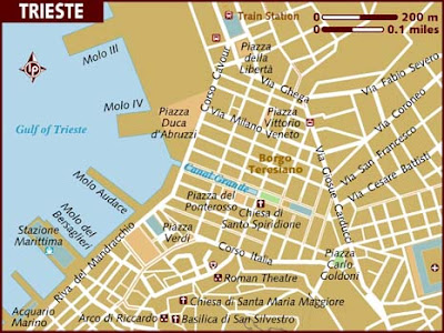 Mappa Regione Trieste