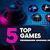 Programming language Used in Top 5 Games - CodeWithShani