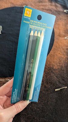 Marking pencils including water soluble pencil