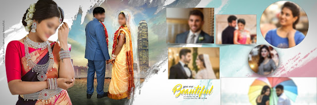 Haldi Ceremony Wedding Photo Album DM 12x36 PSD