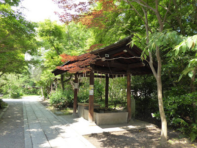 京都御苑・宗像神社　手水舎