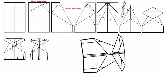 Avión de papel Wing 4