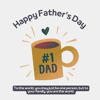 Image of Happy Father's Day Images  with Quotes for What's App Free Download