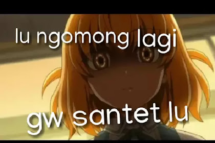 30+ Ide Lucu Konyol Stiker Wa Anime