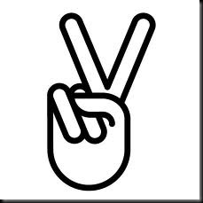 peace sign