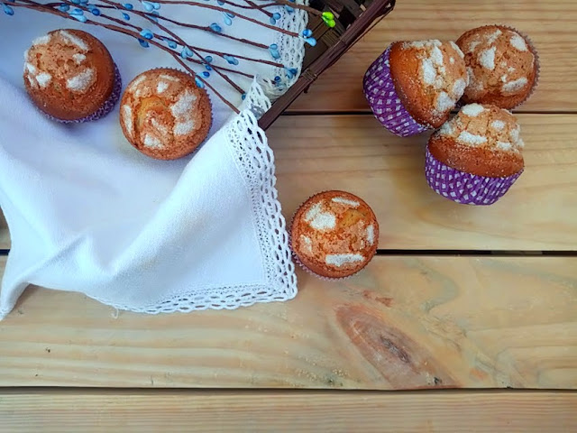 magdalenas aceite de oliva virgen extra Xavier Barriga muffins copete tradicionales esponjosas desayuno merienda postre horno AOVE