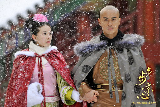 Liu Shi Shi and Kevin Cheng in c-drama Scarlet Heart aka Bu Bu Jing Xin