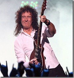 LAS VEGAS - MAY 25:  Queen guitarist Brian May performs during the VH1 Rock Honors at the Mandalay Bay Events Center on May 25, 2006 in Las Vegas, Nevada.  (Photo by Kevin Winter/Getty Images)