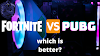pubg vs fortnite which is better.  pubg fortnite player count. pubg vs fortnite popularity.