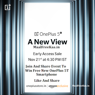 Free OnePlus 5T