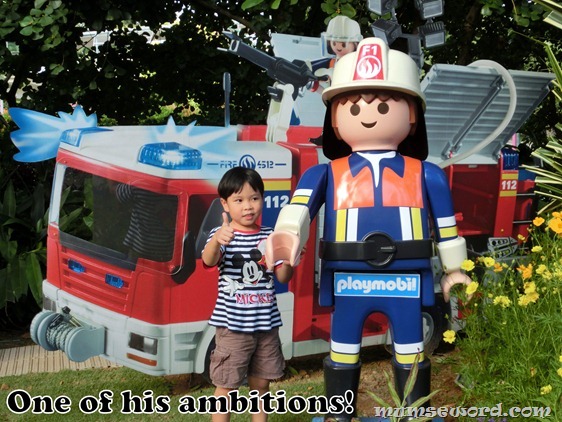 Playmobil Fireman Lifesize