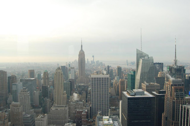 New York vu du Rockefeller Center Agathe Diary