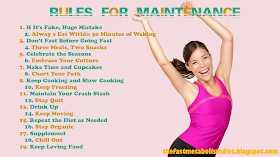 The Fast Metabolism Diet Rules for Maintenance