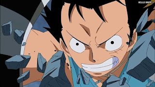 ワンピースアニメ インペルダウン編 424話 ルフィ Monkey D. Luffy | ONE PIECE Episode 424