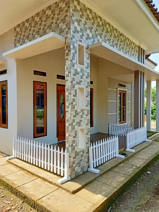 Teras rumah minimalis ala indonesia