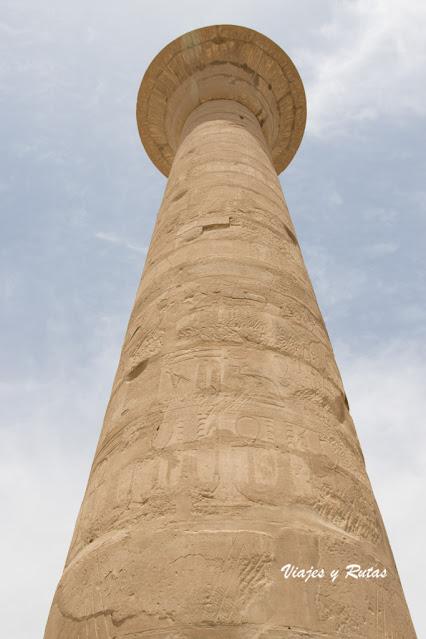 Templo de Karnac de Egipto