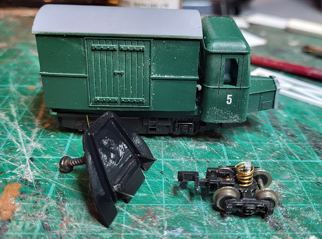 3D Printed Maintenance Loco No 5