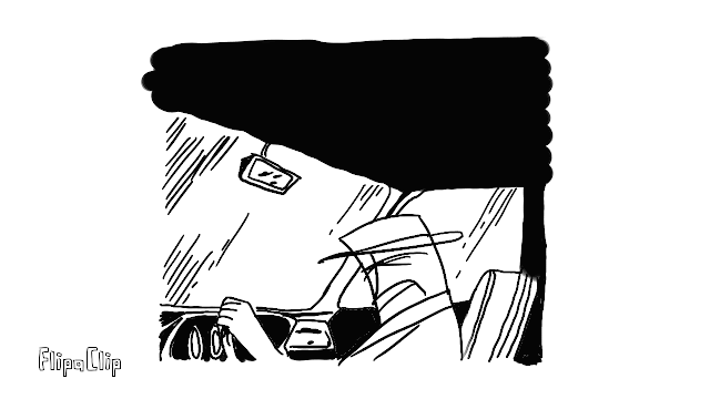 animated gif guy driving