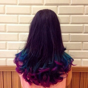 Ombre 3 warna