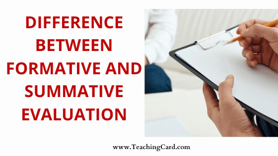 Formative Vs Summative Evaluation | What Is The Difference Between Formative And Summative Evaluation? | Formative Vs Summative Assessment