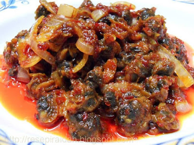 sambal kerang yang menyelerakan