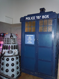 Dr Who and the Daleks movie Tardis