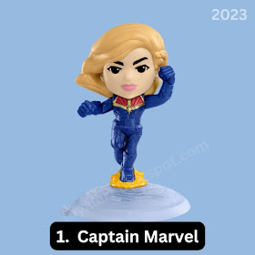 happy meal toys mcdonalds captain marvel toy 2023