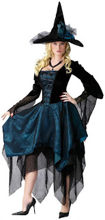  Women's Magical Witch Costume for Halloween