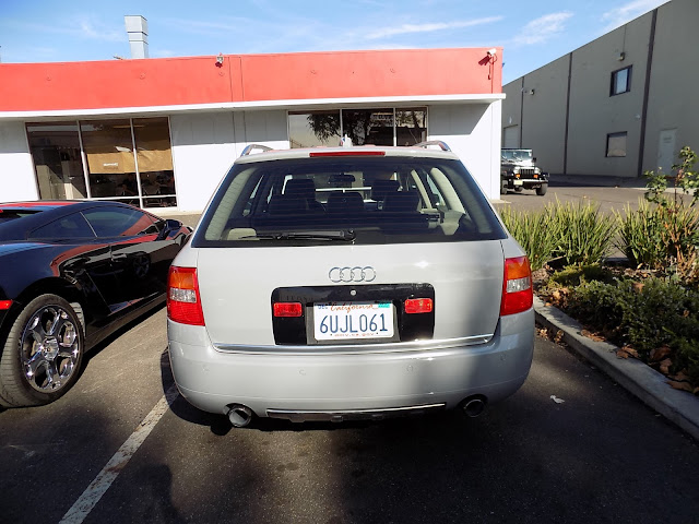 2004 Audi Allroad after color change at Almost Everything Auto Body.