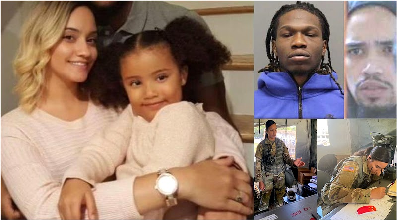  Dos afroamericanos habrían acribillado dominicana de la Guardia Nacional y su hija en Massachusetts; arrestan uno y buscan otro