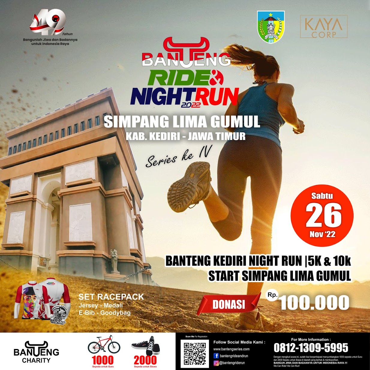 Night Run 👟 Banteng Ride & Night Run â€¢ 2022