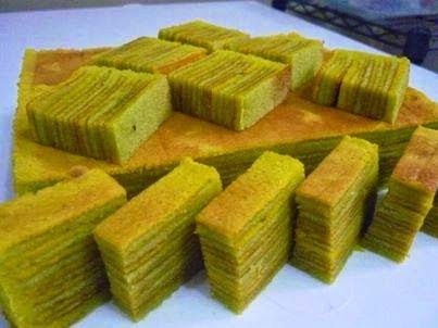 Kek Lapis Durian ~ Aneka Resepi Raya