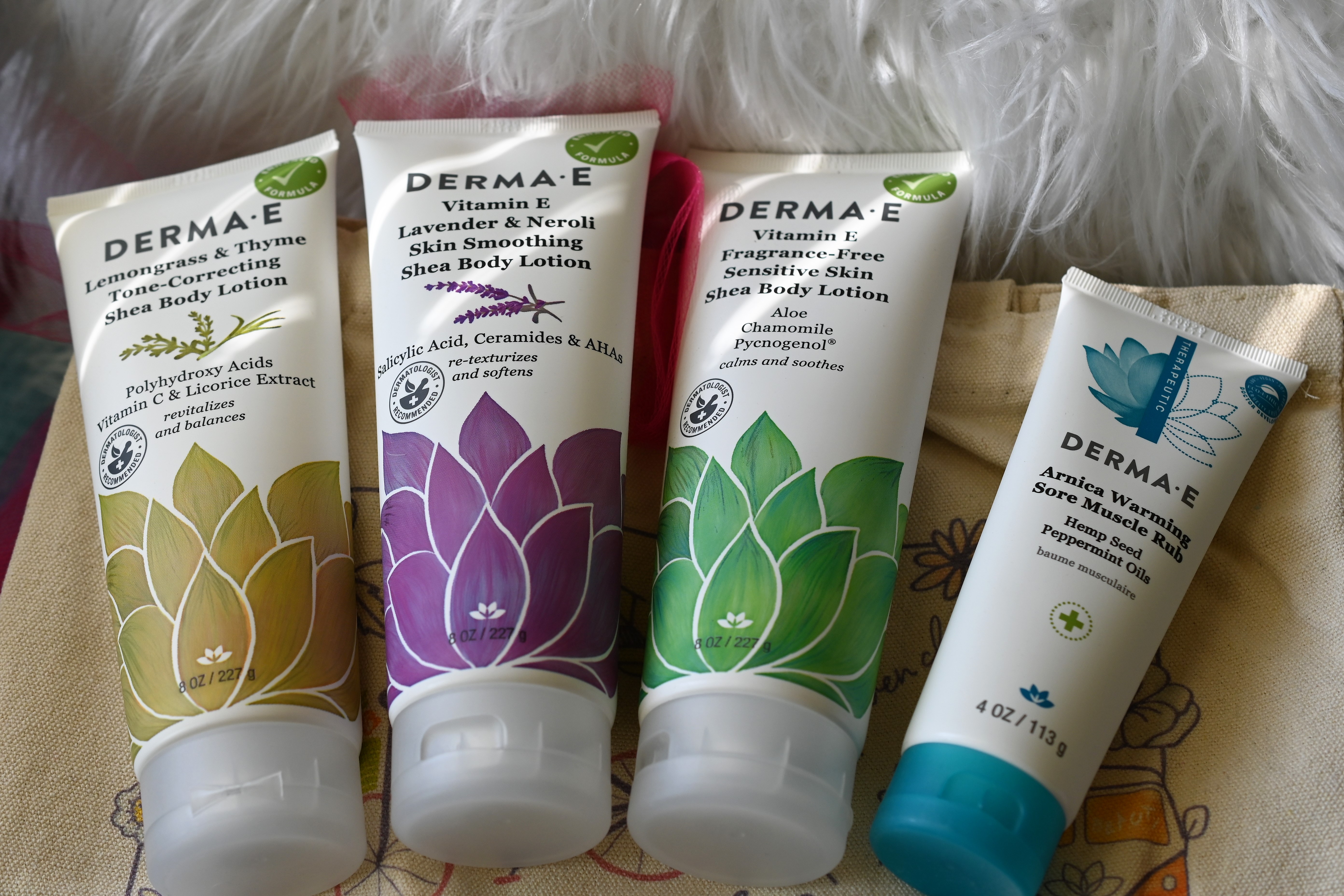 Check Out the Benefits of these Lotions: DERMA-E's Newly Enhanced Body Care Lotion