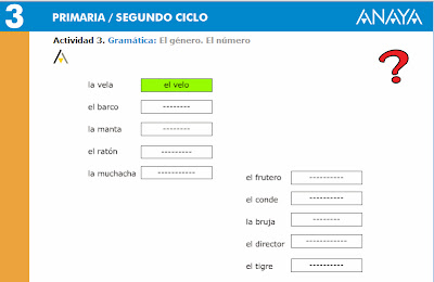 Resultado de imagen de anaya el genero y el numero