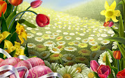 SpringEaster flowers (spring holiday )