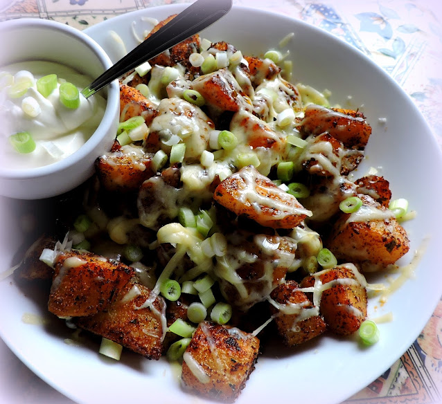 Roasted Potato Nachos