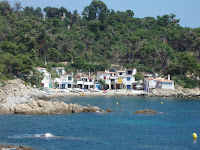 Especial por la situación de estas casas de pescadores en  Palamós