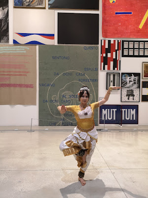 MUSEO D'ARTE CONTEMPORANEA DI ROMA MACRO 31 ottobre 2019 nell'ambito di  RETE DI RICORDI PROGETTO PER LA MEMORIA DEL MUSEO TUCCI Performance di danza classica dell'India in stile Bharatanatyam a cura di Marialuisa Sales Danza  Indiana Bharata Natyam  Museo Macro Roma