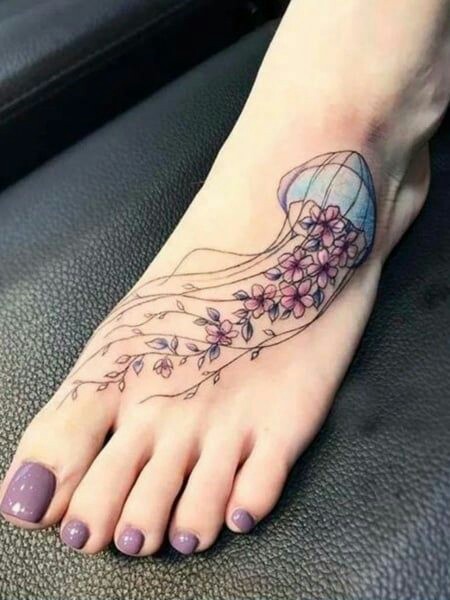 New Foot tattoo designs for Female