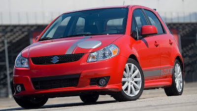 2011 Suzuki SX4 Sportback Front Angle View