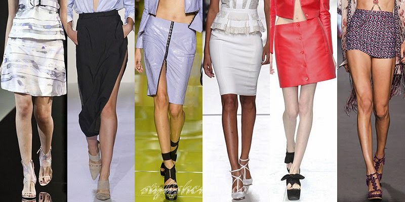 Spring Summer 2014 Women's Skirts Fashion Trends