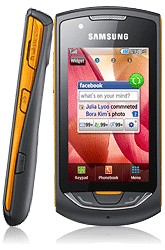 The Samsung Monte has a 3 inch capacitive touchscreen to bring messaging,