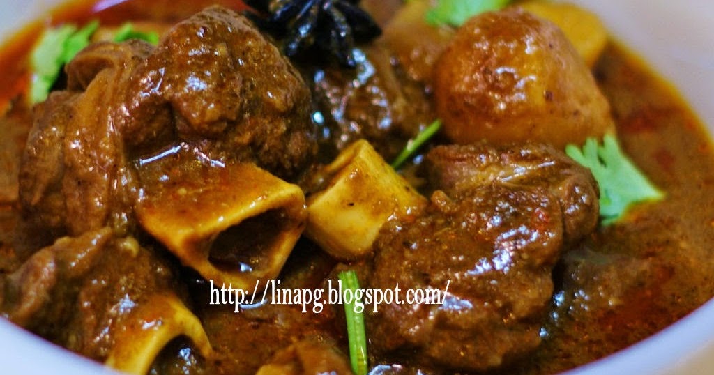 Resepi Gulai Daging Kambing Bawang Goreng (Tanpa Santan 