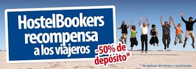 Descuento en hostales y hoteles en vacaciones con HostelBookers