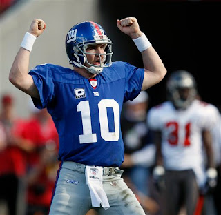 Eli Manning broke through and got his first playoff win