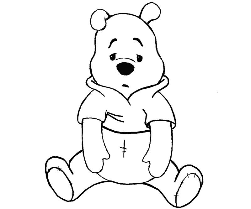 Printable Winnie The Pooh 4 Coloring Page