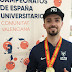 ALVARO IBAÑEZ DEL SAESBU TECRIMA CAMPEON DE ESPAÑA UNIVERSITARIO