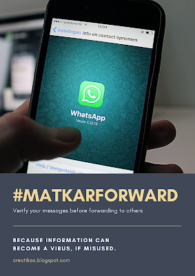 #Matkarforward - Verify Your Message Before Forwarding...