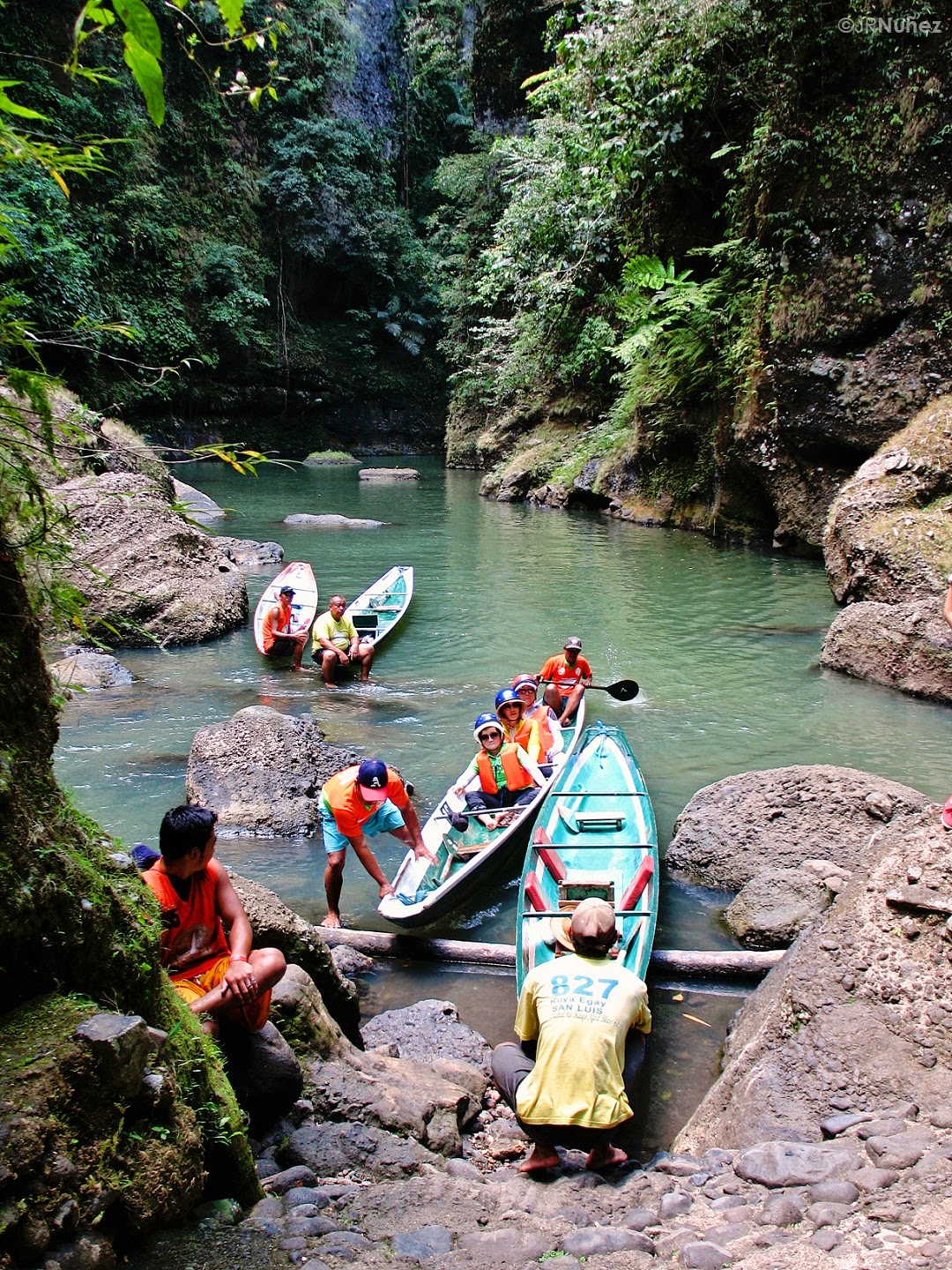 pagsanjan falls, cavinti falls, laguna, philippines, boat