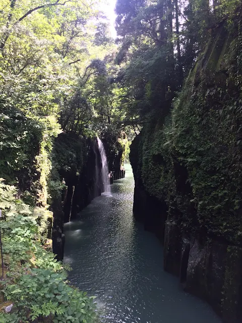 高千穂峡へ【宮崎県高千穂】